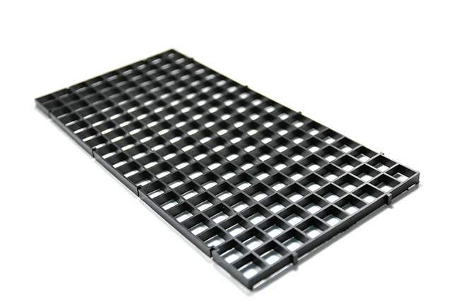 Fish Tank Durable Plastic Fish Grid Divider Holder Tray Egg Crate