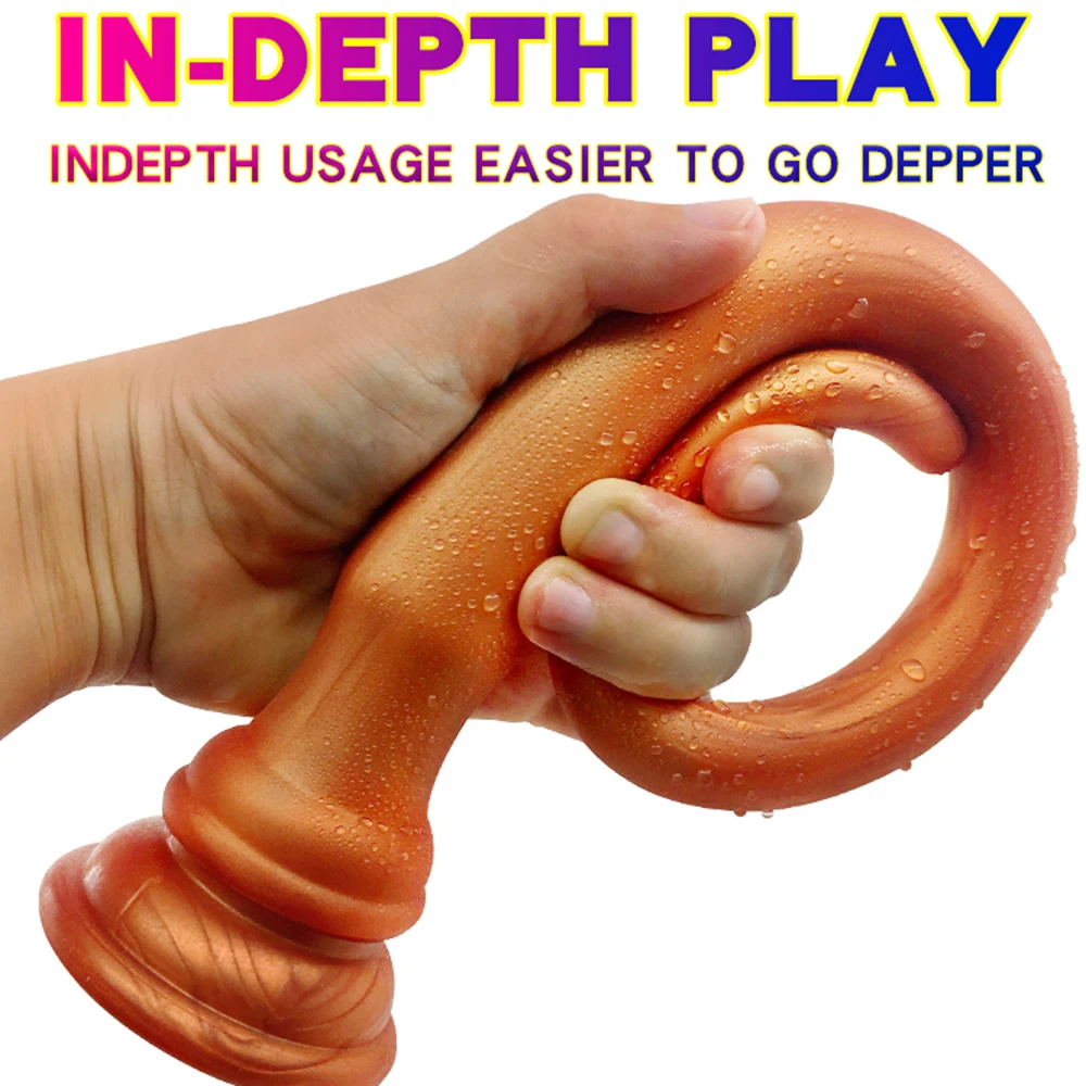  Super Long Anal Plug Large Butt Plug Adult Sex Toys For Men Prostate Massgaer Anal Expander Vagina Stimulator Masturbators (4)