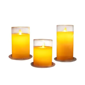 

Remote Control Tea Lights Flameless Votive Candle with Timer Tea Light LED