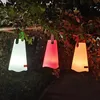 Outdoor Waterproof Illuminated Portable RGB LED Mood Lighting Lantern Lights Camping Lamp Remote Control Night Light with handle 3