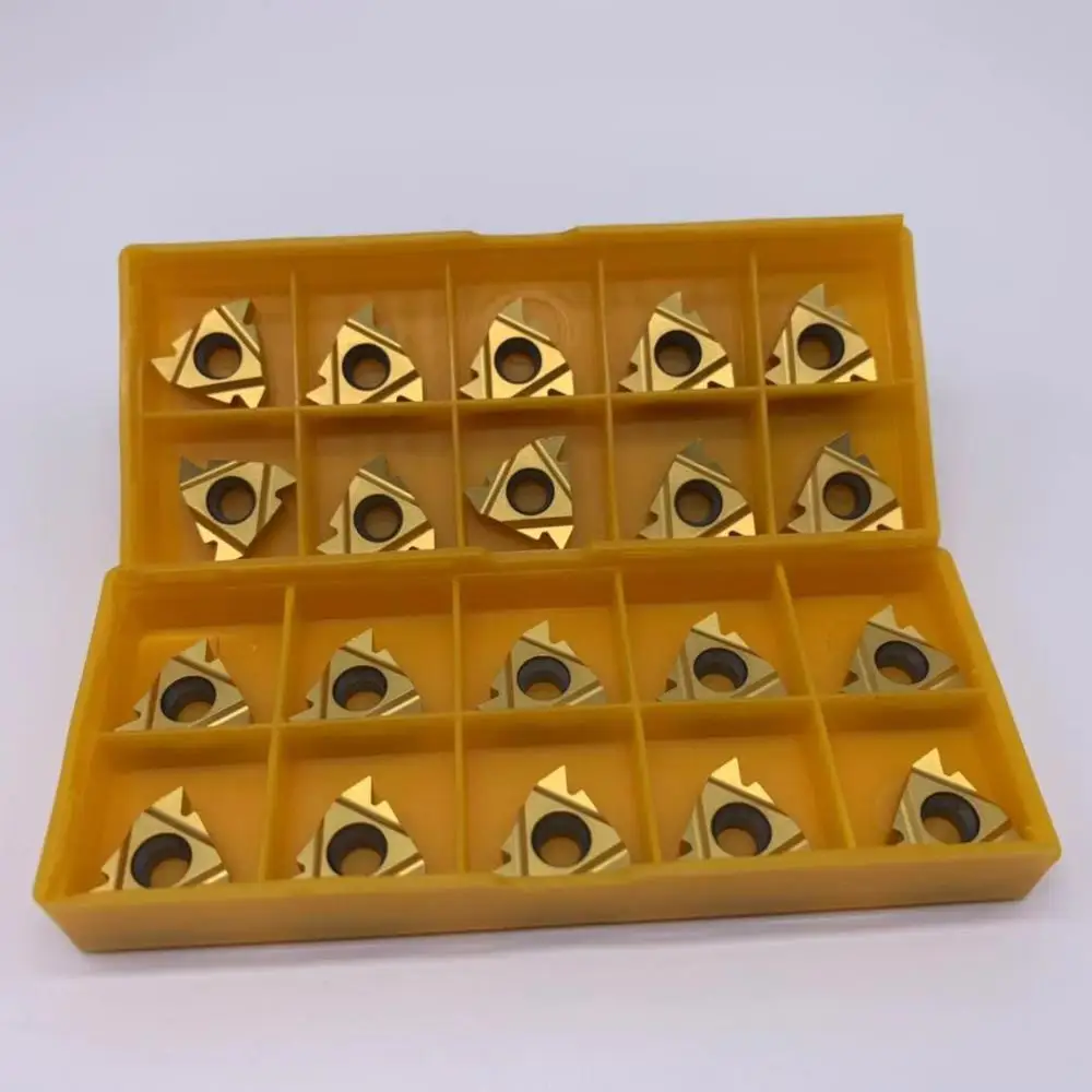 

200PCS MMT16ER AG60 US735 MMT 16ER CNC Carbide Inserts Thread Turning tool machine cutting tools Milling cutter