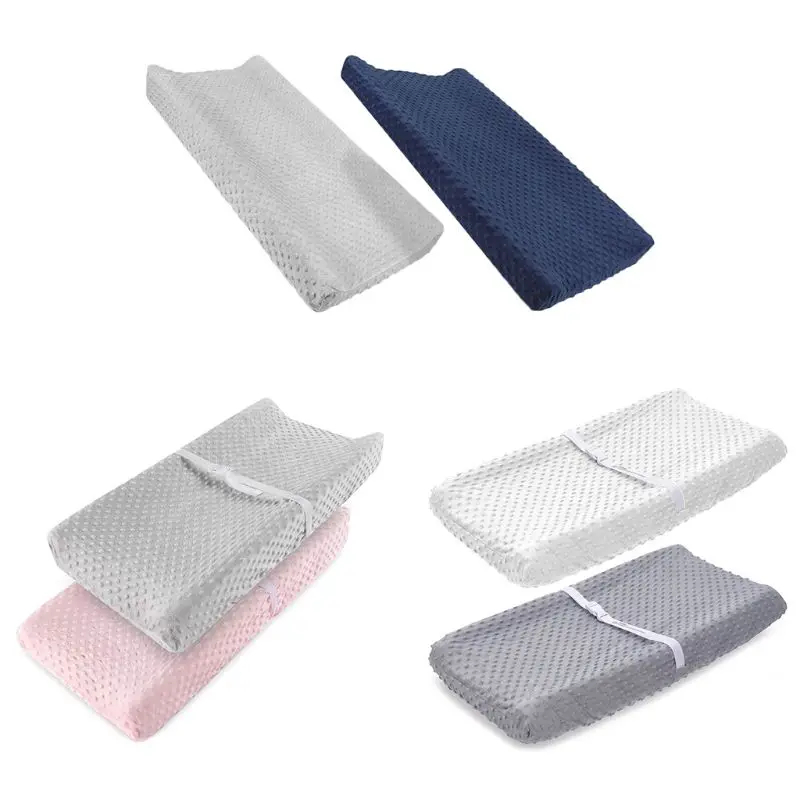 Soft Reusable Changing Pad Cover Travel Baby Breathable Diaper Pad Sheets Cover 97BC