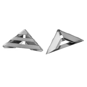 

White K corner buckle books and notebooks, etc. 2.3x1.2cm-100