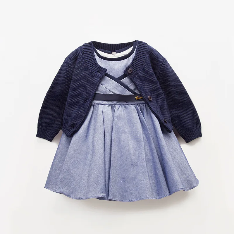 0-1 jaar Peuter Jurk Formele Katoenen Vest Jurk voor Baby Meisjes Marine Prinses Rok Verjaardagsfeestje Dressing Kid mode Kleding 0-1 jaar Peuter Jurk Formele Katoenen Vest Jurk voor Baby Meisjes Marine Prinses Rok Verjaardagsfeestje Dressing Kid mode Kleding