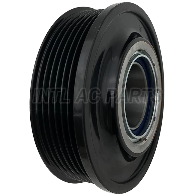 7seu17c Auto Air Ac Compressor Clutch Pulley Kit For Vw T5 Transporter