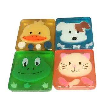 

Cartoon Animal Fruit Fragrant Handmade Soap Sterilization Moisturizing Kids Bath Hand Washing Soap Bathroom Supply