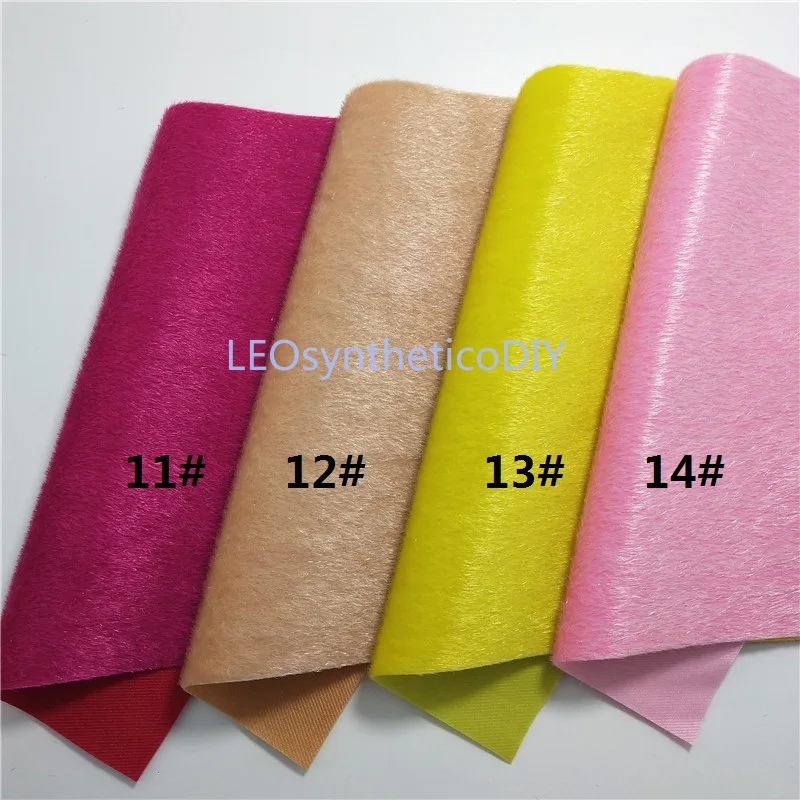 1 шт. 21X29CM Мех Кожа Флокирование кожа для DIY аксессуары 7S17E|Синтетическая кожа| |