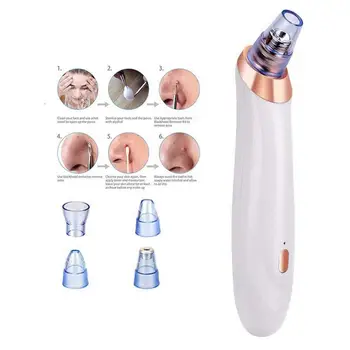 

Blackhead Remover Pore Vacuum Cleaner Against Black Dots Suction Peeling Acne Tools Skin Tag Remover Black Head Removal Pen