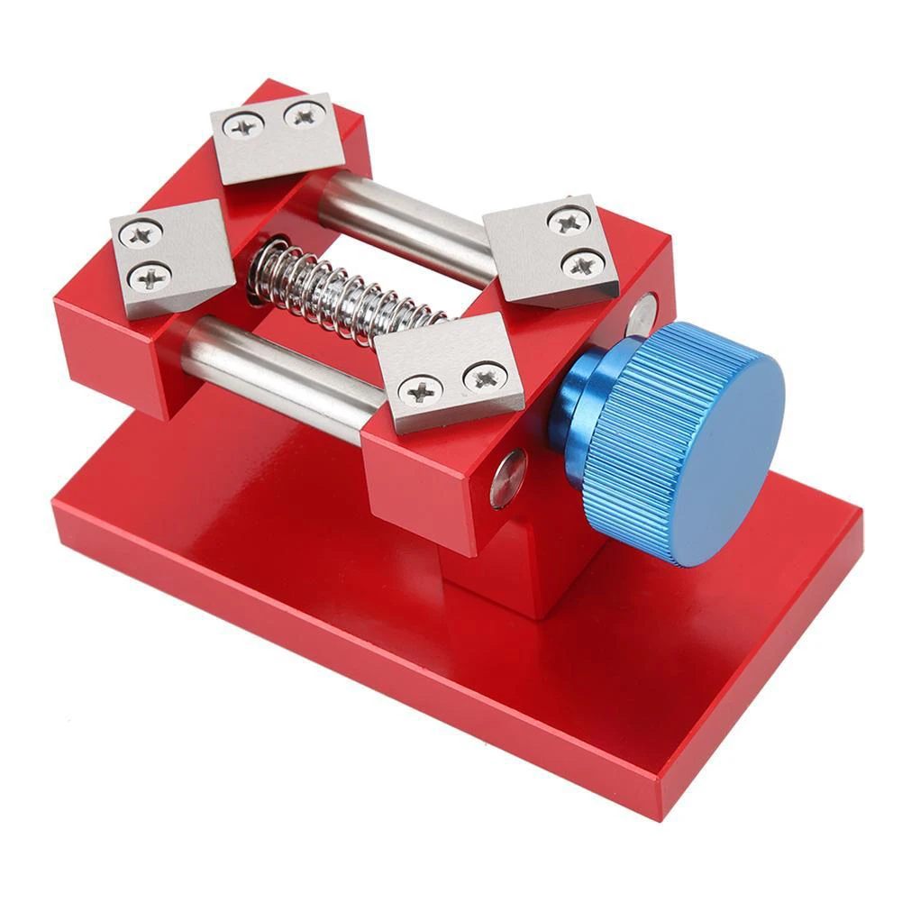 

Sculpture Aluminium Alloy Screw Clamp Vise Table Craft Jaw Mini Universal Nutcracker Adjustable Clock Watch Repair Tool