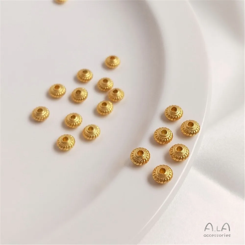 Рисунок 4 - Бусины-фонарики золотистого цвета