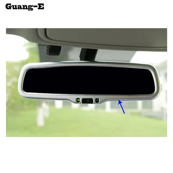 

For Kia Sportage KX5 2016 2017 2018 High quality ABS chrome inner back rear view Rearview Side Mirror Strip trim frame lamp 1pcs