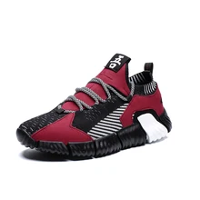 Повседневная обувь Мужская дышащая осенне-летняя сетчатая обувь кроссовки смешанных цветов дышащая легкая мужская обувь