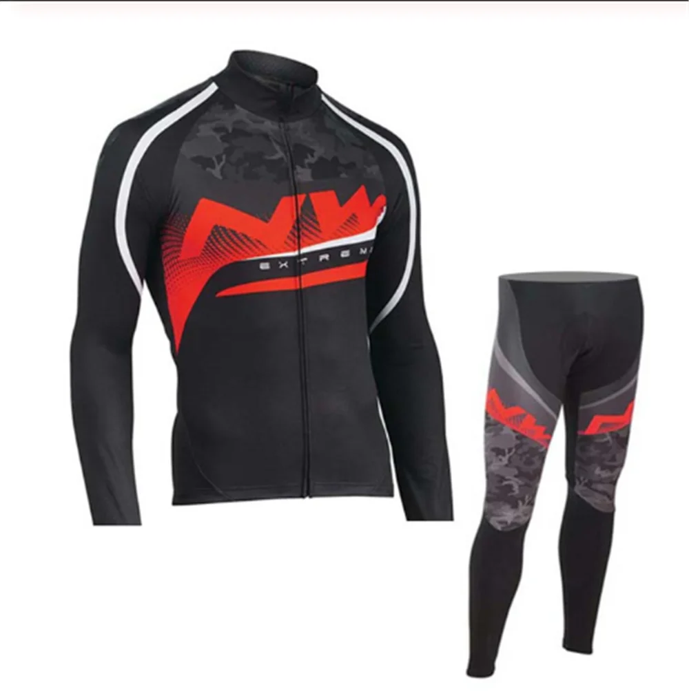 NW Northwave мужские про команды велосипедные свитера цвета Омбре Ropa Ciclismo весна/осень длинный рукав Велоспорт костюм велосипедиста MTB Одежда 2 - Цвет: 3