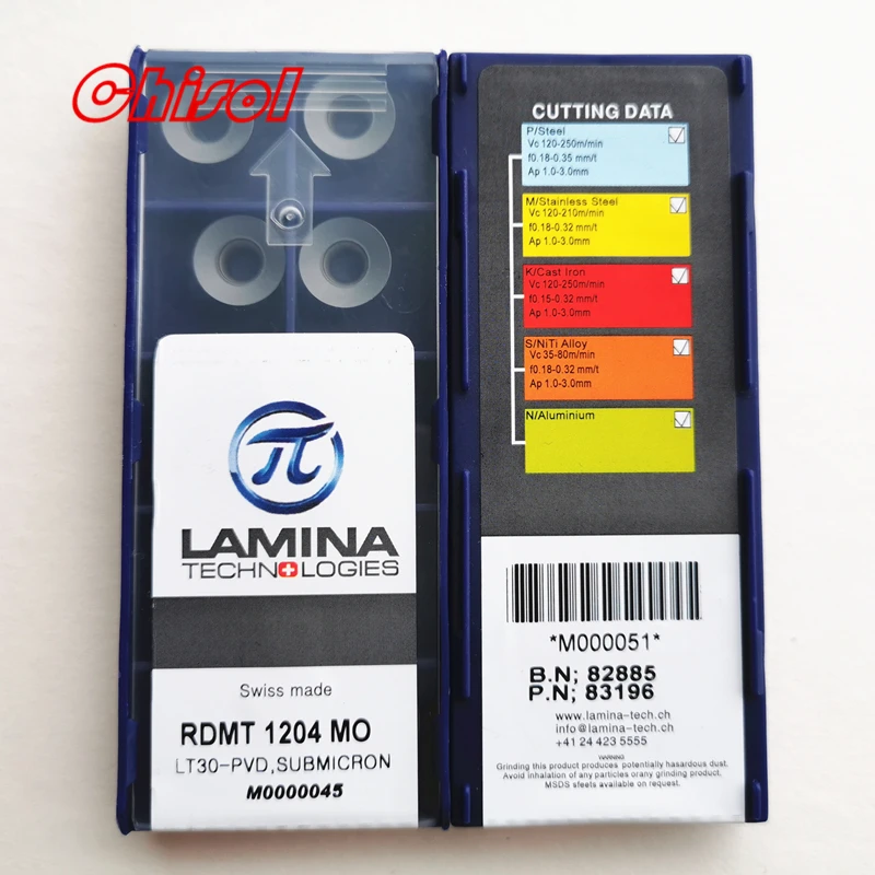 free shipping cnc carbide milling inserts RDMT1204MO LT30 high quality RDMT 1204 MO mill blade tips cutter | Инструменты