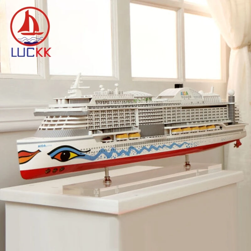 Деревянная фигурка парусного судна LUCKK в средиземноморском стиле 100 см|Статуэтки