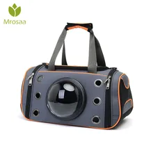 New Pet Dog Space Capsule Shape Breathable Handbag Puppy Carrier Bag Outdoor Travel Shoulder Bag Soft Kennel for Dogs Cats