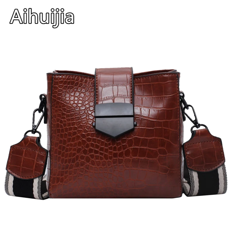 

Fashion Crocodile Pattern Women Handbag Pu Leather Women Shoulder Bags Famous Brand Designer Women Bags Ladies Casual Sac A Main