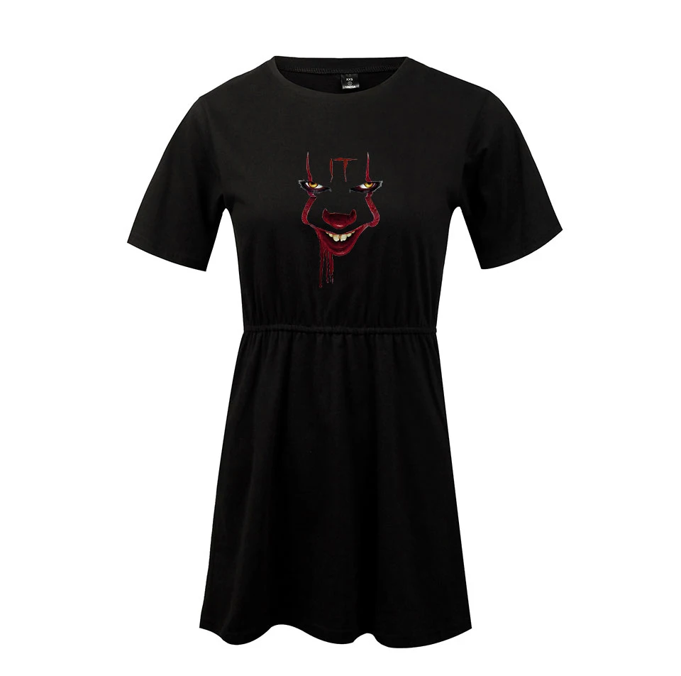 It: Chapter/платье из двух частей; коллекция года; женская мода; летнее платье с короткими рукавами; Лидер продаж; соблазнительное пляжное платье с принтом