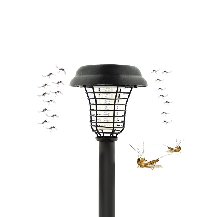2020 new Outdoor LED Solar Light Environment-friendly Garden Yard Lawn Path UV Mosquito Bug Zapper Killer | Освещение