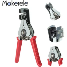 Automatic Crimper Cable Cutter Automatic Wire Stripper Multifunctional Stripping Tools Crimping Pliers Terminal Tool newacalox cable wire stripper cutter crimper automatic multifunctional crimping stripping plier tools electric