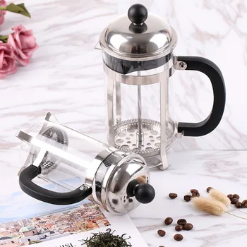 

Coffee Pot Stainless Steel French Press Scented Tea Oolong Maker Filter Kettle Cold Brew Milk Pitcher Percolator Prensa Francesa