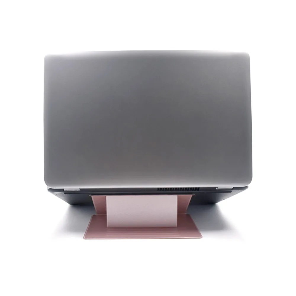 Складной силиконовый, невидимый Стенд Подставка для ноутбука Регулируемая подставка для ноутбука кронштейн портативный держатель для планшета для iPad MacBook ноутбуки Горячая