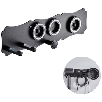 

Wall Mount Hair Dryer Holder, Self Adhesive net Stand Holder Storage Rack Organizer for Dyson Hair Blow Dryer Bathroom Storag