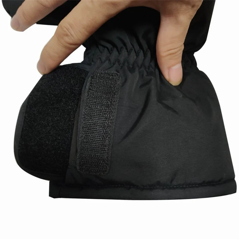 Winter electric heated gloves usb insulated thermostat gloves warm heating ski gloves three speed adjustable temperature 30O9 (6)