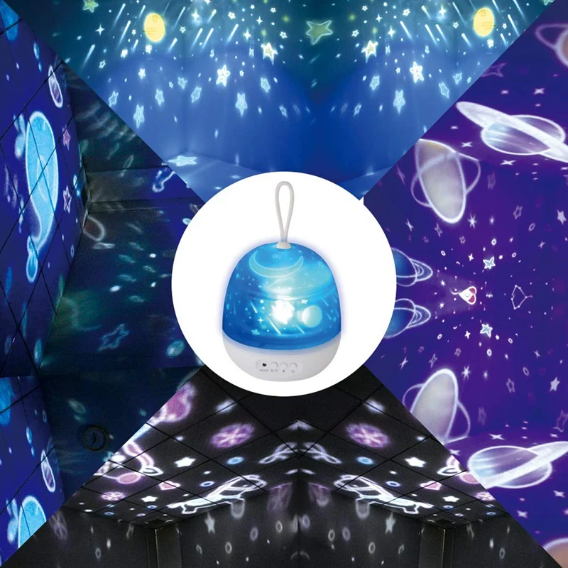 Ночной светильник s для детей-Многофункциональный ночной Светильник isighguard, лампа-проектор для украшения дней рождения, Рождества и