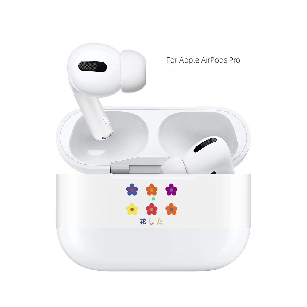 Чехол для airpods pro стикер милый мультфильм Забавный авокадо наклейка пленка аксессуары для airpods pro задняя Пыленепроницаемая кожа