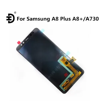 

HD OLED LCD For SAMSUNG Galaxy A8 Plus 2018 SM-A730F LCD Display Touch Panel Digitizer Assembly For SAMSUNG A8+ A730 LCD Screen