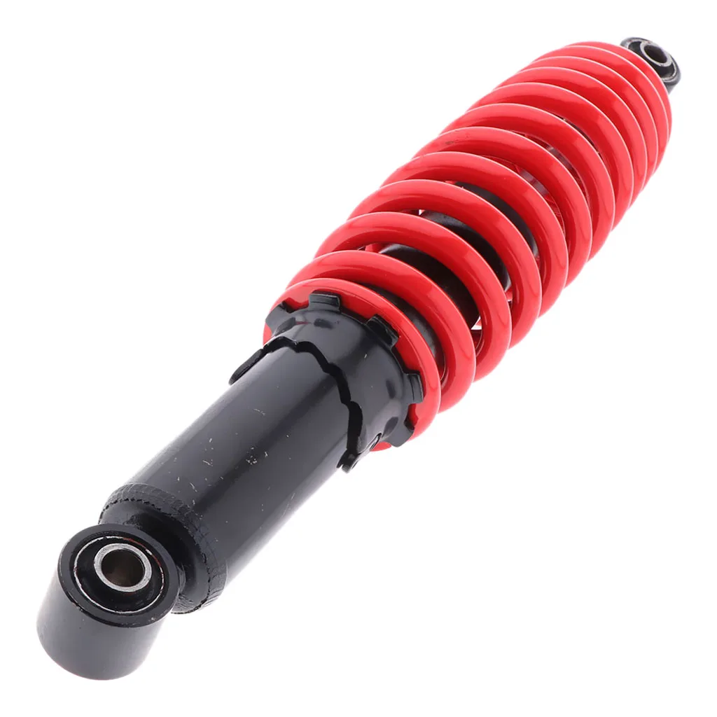 350mm Anti-shock Rear Shock Absorber Shocker Suspension For ATV Go Kart Buggy- Black+Red