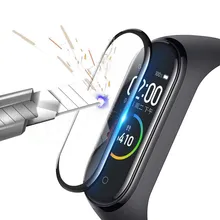 Film For Xiaomi Mi Band 4 protector soft glass For miband 4 Film Full Cover Screen Protection Case Protective Smart Accessories Film For Xiaomi Mi Band 4 protector soft glass For miband 4 Film Full Cover Screen Protection Case Protective Smart Accessories