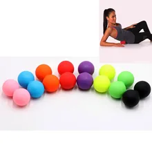 TPE мяч для Лакросса тренажерный зал фитнес-мяч Терапия упражнения для расслабления портативный арахисовый Массажный мяч снимает стресс улучшает кровообращение
