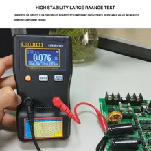 MESR 100 Профессиональный Многофункциональный тестер внутреннего сопротивления измерительный инструмент постоянной ёмкости, универсальный Конденсатор измеритель индуктивности Цифровой мультиметр