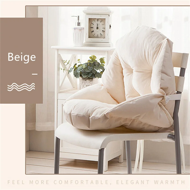 Office Cushion Student Chair Cushion Thick Non-slip Cushions Breathable Semi Enclosed Seat Cushion Waist  Warm Comfort Car Seat 