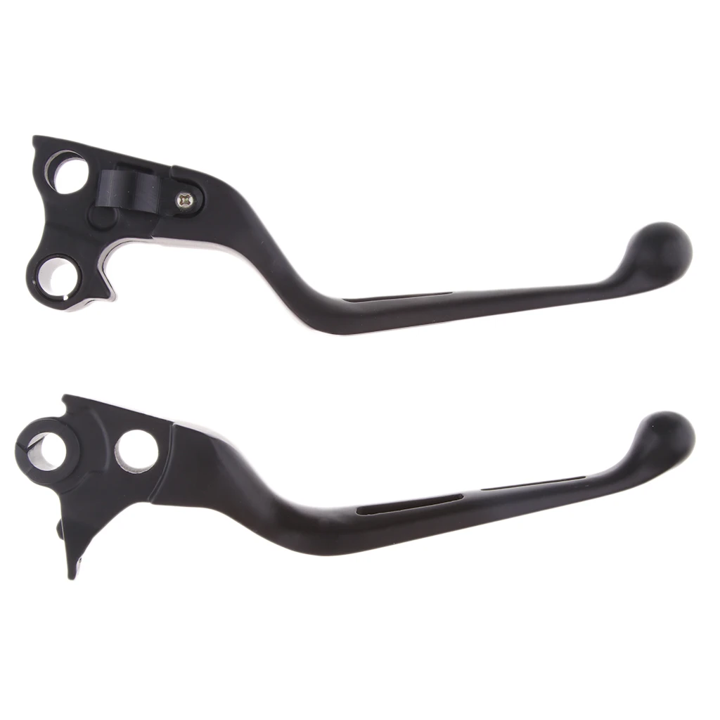 2Pcs Brake Clutch Hand Levers Handle for Harley Dyna Touring 96-07 Easy to Install 