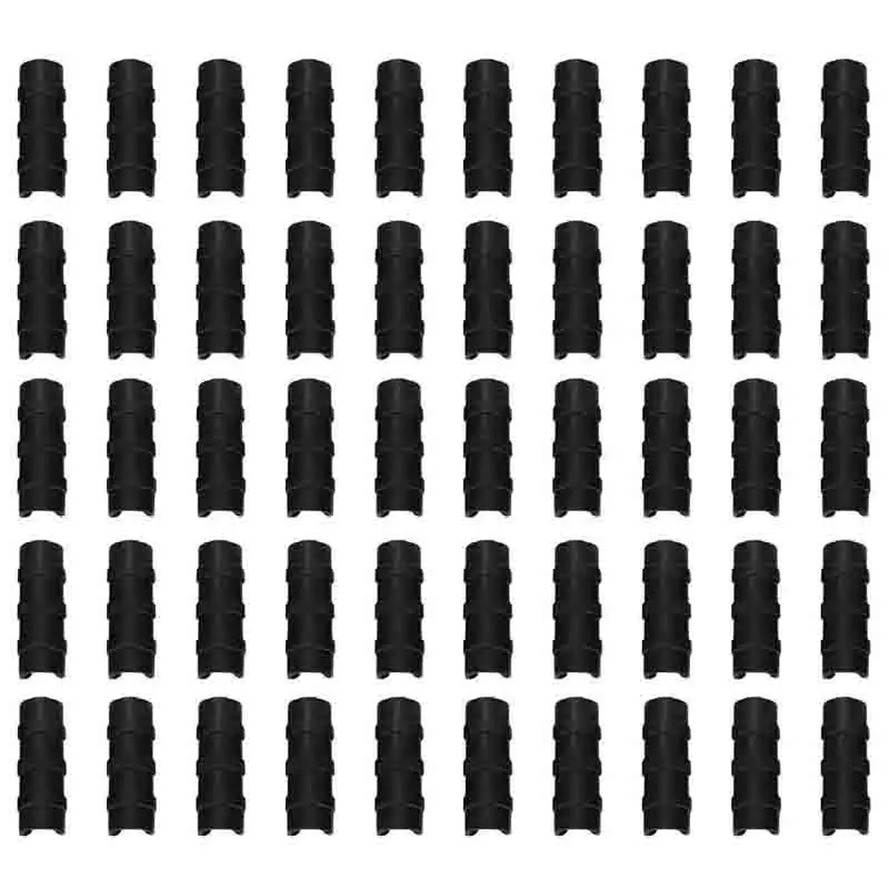 50PCS Black Greenhouse Plastic Film Frame Pipe Tube and Clip Clamp Connector Kit Garden Tool 20mm | Дом и сад