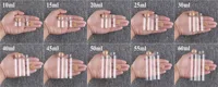 12 pieces/lot 10ml 15ml 20ml 25ml 30ml 40ml 45ml 50ml 55ml 60ml Glass Bottles With Cork Stopper Spice Jars Glass Vessels Crafts 2