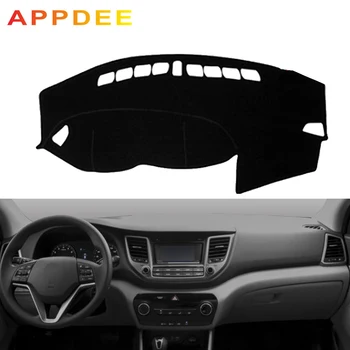 

APPDEE Car Dashboard Cover Dash Mat For Hyundai Tucson 3rd 2016 2017 2018 Dashmat Pad Carpet Dash Board Sun Shade Auto Car