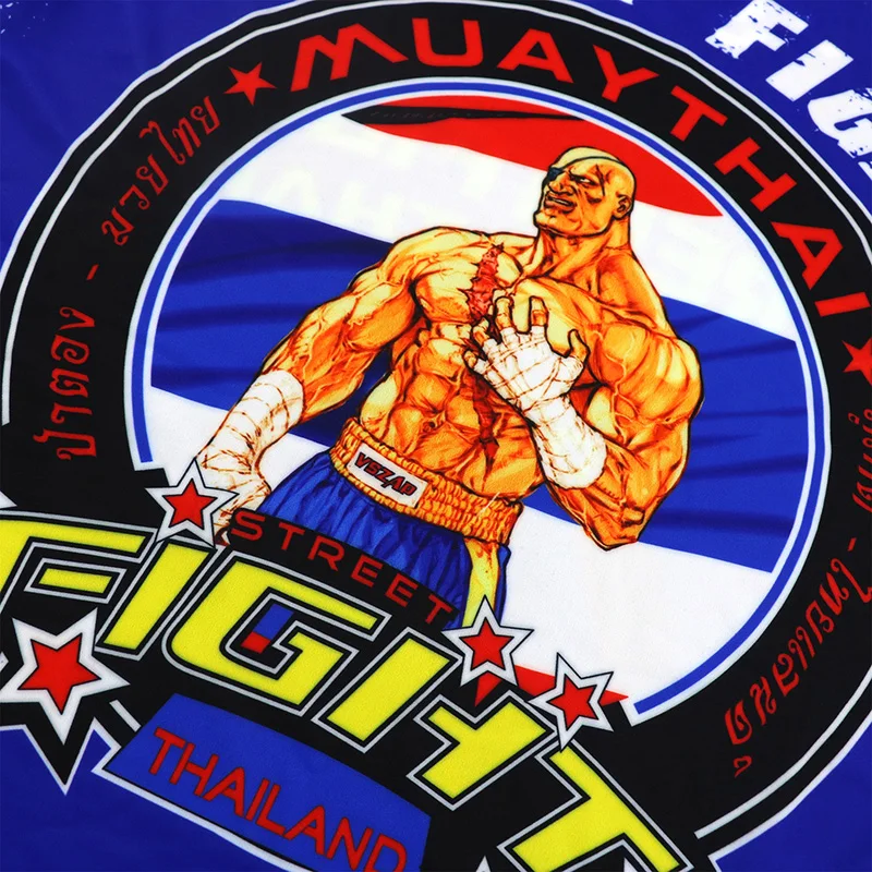 VSZAP MMA Муай Тай боксерские шорты муссап мужская спортивная футболка