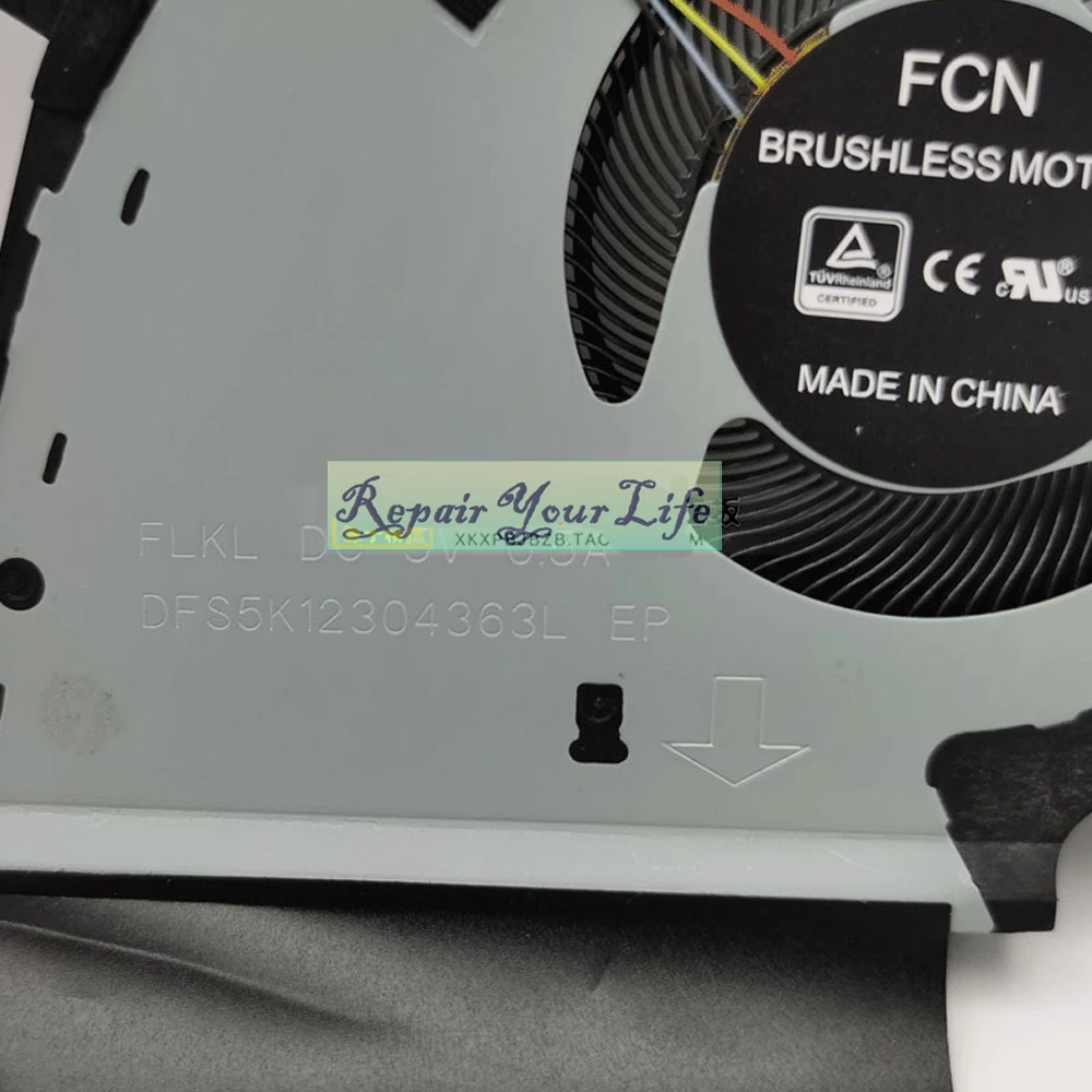 Cooler para Placa de Vídeo Ventilador com Cooler de 12v e 5v para Asus Rog Strix Gl731g Gl731gw Gl731gl Gl731gu10 Gl731gt Ventiladores e resfriadores - Imagem 4