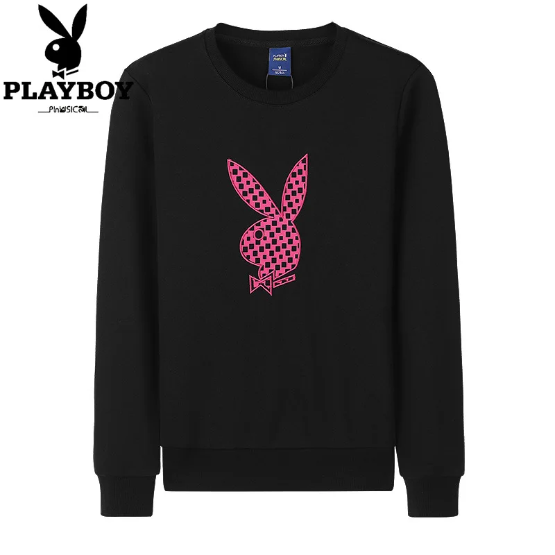 Женская толстовка с капюшоном PLAYBOY Повседневная Толстовка С Карманами пуловер на
