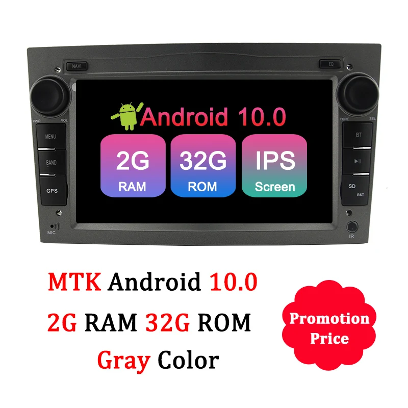 Автомобильный мультимедийный плеер AUTOTOP Opel Android 2 Din Android 9,0 Opel DVD gps для Astra Meriva Vectra Antara Zafira Corsa Vauxhall - Цвет: MTK 2G 32G IPS G
