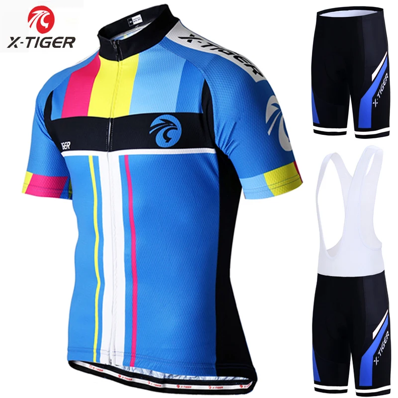 X-Tiger Pro, летний комплект одежды для велоспорта, майо, Ropa Ciclismo, комплект для велоспорта, одежда для горного велосипеда, одежда для велоспорта