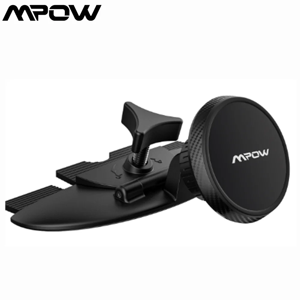 Оригинальный Mpow CD слот Автомобильный держатель для телефона Сильный магнитный