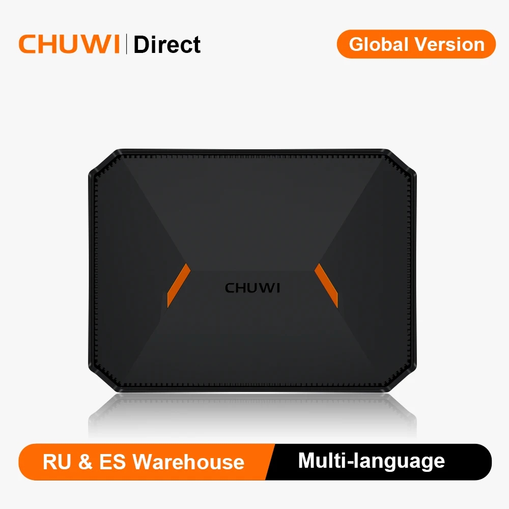 CHUWI HeroBox Intel N4100 4 ядра мини ПК 8 Гб Оперативная память 256GB SSD Windows 10 настольный компьютер с четырехъядерным процессором кронштейн VESA HD VGA 2,4G/5G Wi-Fi