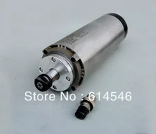 

24000 rpm 1.5 kw 80mm diameter CNC Air Cooling Type Spindle with 4 pcs P4 bearing total has the ER11 collet in stock