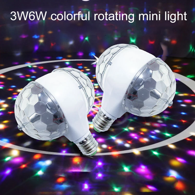 

Rotating Bul-b Color Changing Party LED Bul-bs Colored LED Strobe Light Bul-b Disc-o Party Decoration