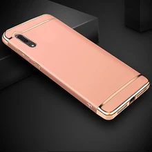  Luxury Shockproof Plating Phone Case For Xiaomi Redmi Note 7 Pro 8 9 9s Hard PC Back Cover For Redmi 7A 8A 9A K20 K30 Pro Case 